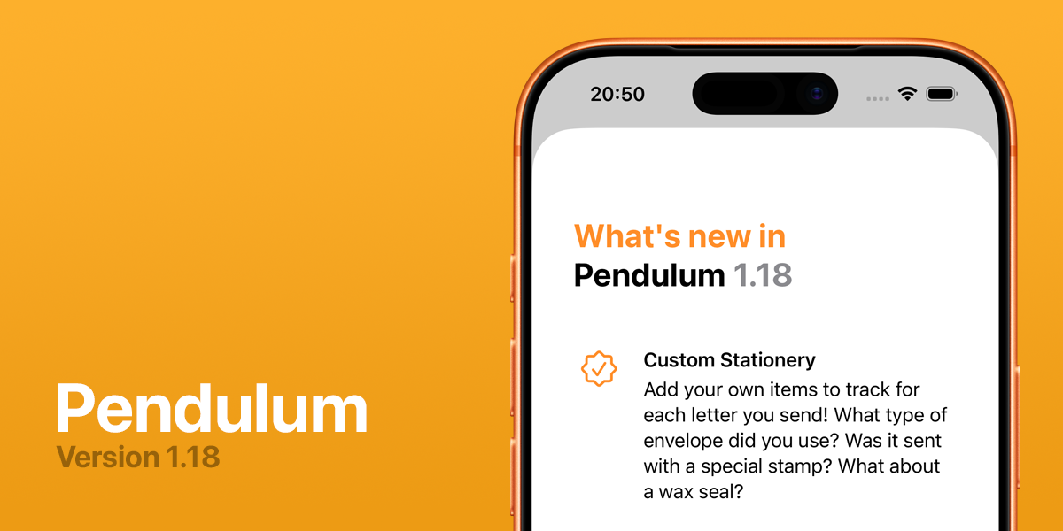 Pendulum 1.18